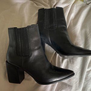 Steve Madden Black Booties